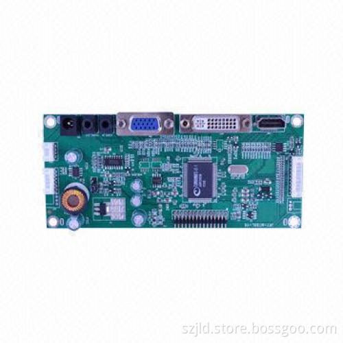 LCD Mainboard with Outlay Power, VGA, DVI, Audio Connector